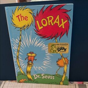The Lorax by Dr. Seuss. Hardcover book